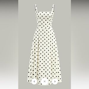 NWT Commense Polka Dot Dress